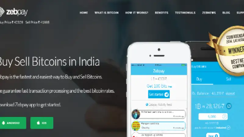 Zebpay L!   ooks To Raise 5m For Bitcoins The Economic Times - 